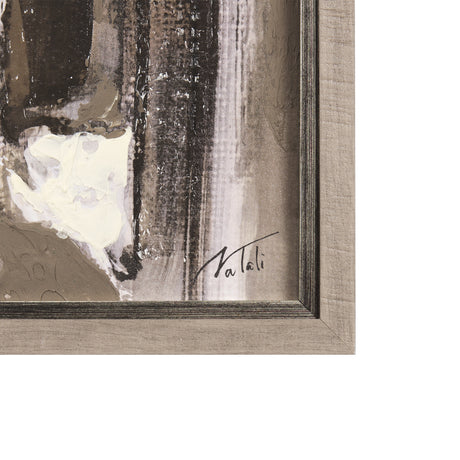 Old Lane II by Mercana Studio a Hand Embellished Textured Framed Art Print from Mercana - Luna Furniture