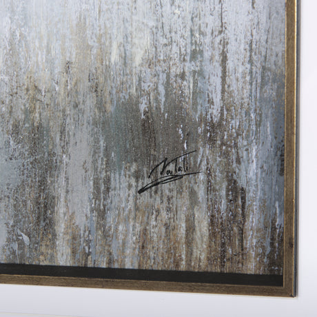 Misty Day I by Mercana Studio a Hand Embellished Textured Framed Art Print Matted under Glass from Mercana - Luna Furniture