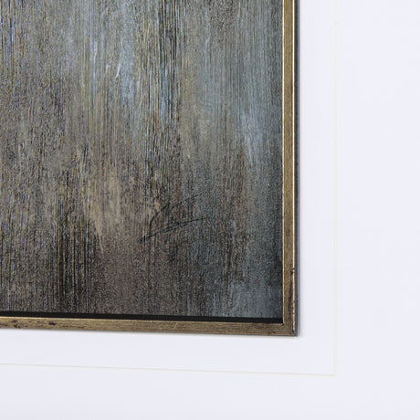Misty day II by Mercana Studio a Hand Embellished Textured Framed Art Print Matted under Glass from Mercana - Luna Furniture