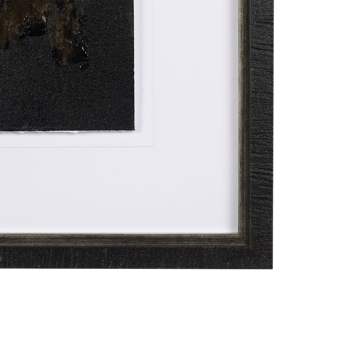 Water's Reflection-L by Chad Mackay a Hand Embellished Textured Framed Art Print Matted under Glass from Mercana - Luna Furniture