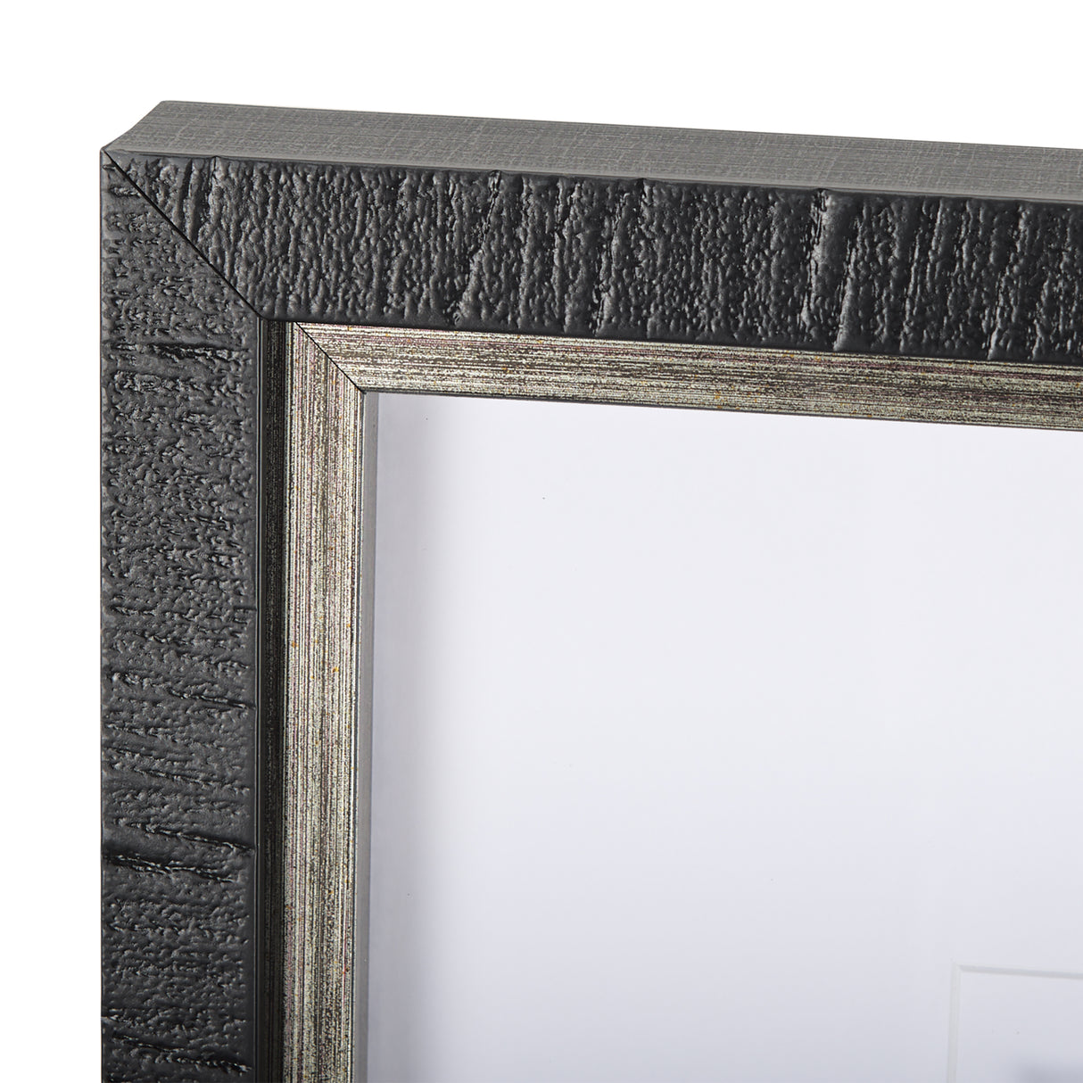 Water's Reflection-L by Chad Mackay a Hand Embellished Textured Framed Art Print Matted under Glass from Mercana - Luna Furniture