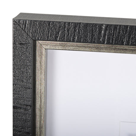Water's Reflection-L by Chad Mackay a Hand Embellished Textured Framed Art Print Matted under Glass from Mercana - Luna Furniture