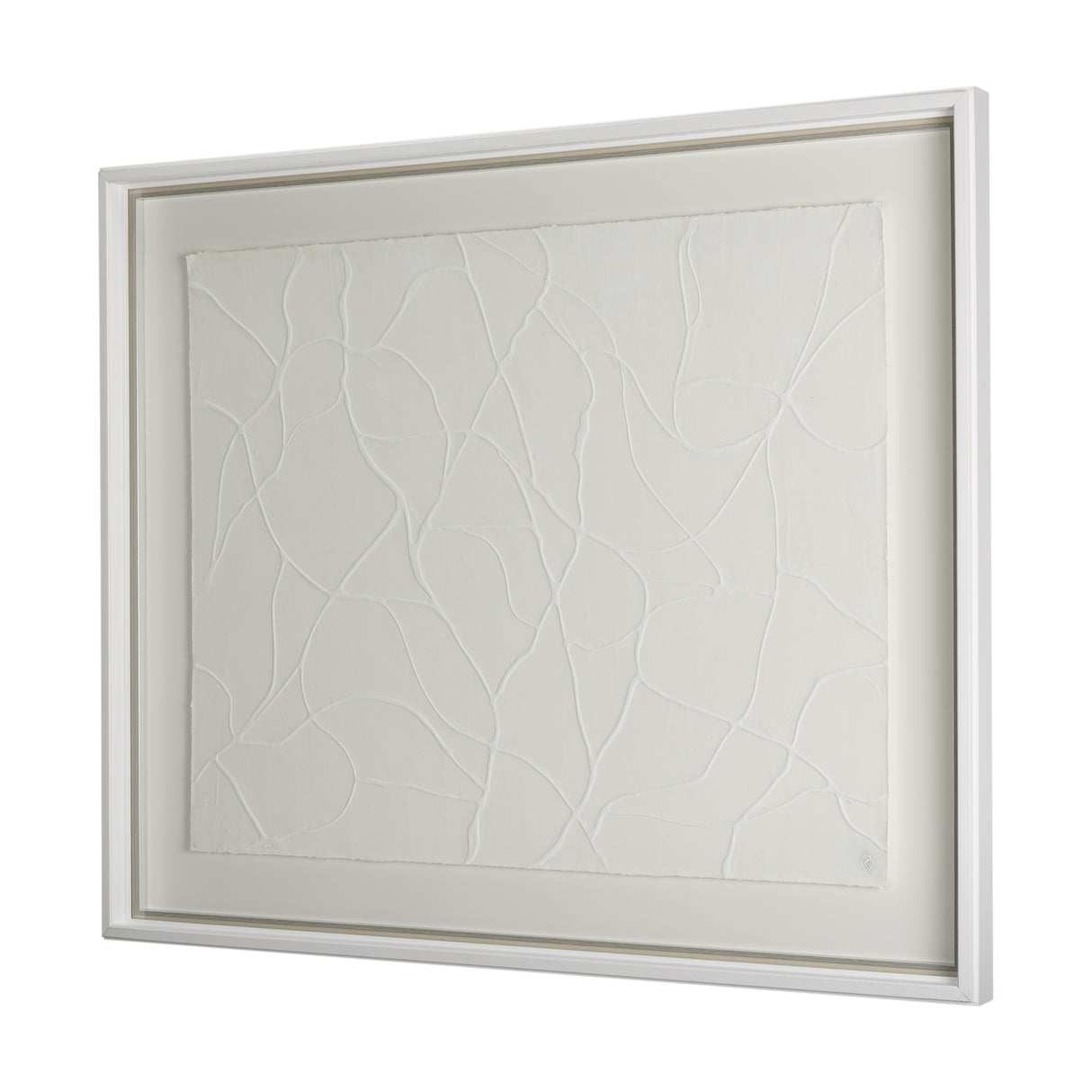 Snow Trails by Mercana Studio a Framed Art Print Matted under Glass from Mercana - Luna Furniture