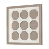 Wood Grain Silhouette I by Studio M a Framed Art Print Matted under Glass from Mercana - Luna Furniture