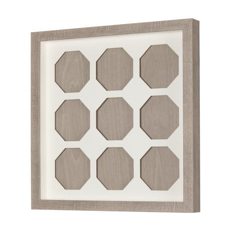 Wood Grain Silhouette I by Studio M a Framed Art Print Matted under Glass from Mercana - Luna Furniture