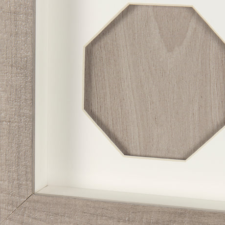 Wood Grain Silhouette I by Studio M a Framed Art Print Matted under Glass from Mercana - Luna Furniture