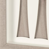 Wood Grain Silhouette III by Studio M a Framed Art Print Matted under Glass from Mercana - Luna Furniture