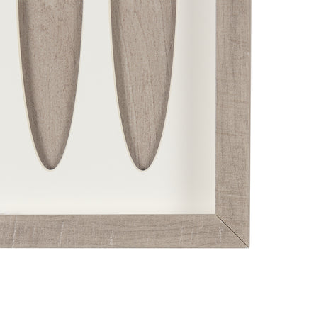 Wood Grain Silhouette IV by Studio M a Framed Art Print Matted under Glass from Mercana - Luna Furniture