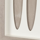 Wood Grain Silhouette IV by Studio M a Framed Art Print Matted under Glass from Mercana - Luna Furniture