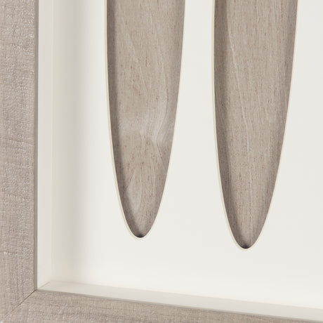 Wood Grain Silhouette IV by Studio M a Framed Art Print Matted under Glass from Mercana - Luna Furniture