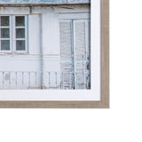 Porto Houses by Laura Marshall a Framed Photo Art Print Matted under Glass from Mercana - Luna Furniture