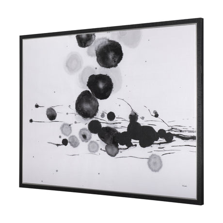 Blooming by Mercana Studio a Hand Embellished Textured Framed Canvas from Mercana - Luna Furniture