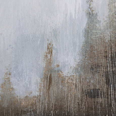 Morning Mist by Mercana Studio a Hand Embellished Textured Framed Canvas from Mercana - Luna Furniture