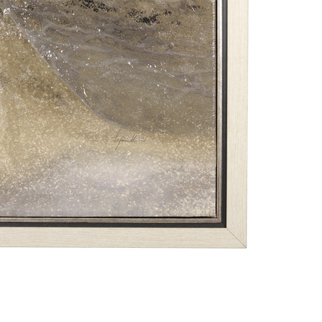 Sandy Waves I by Mercana Studio a Hand Embellished Textured Framed Canvas from Mercana - Luna Furniture