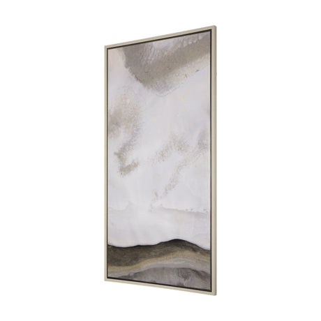 Sandy Waves II by Mercana Studio a Hand Embellished Textured Framed Canvas from Mercana - Luna Furniture