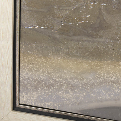 Sandy Waves II by Mercana Studio a Hand Embellished Textured Framed Canvas from Mercana - Luna Furniture