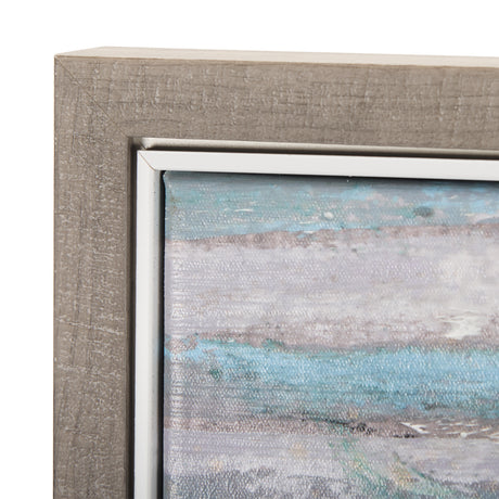 Sunshine Glare on The Waves I by Mercana Studio a Hand Embellished Textured Framed Canvas from Mercana - Luna Furniture