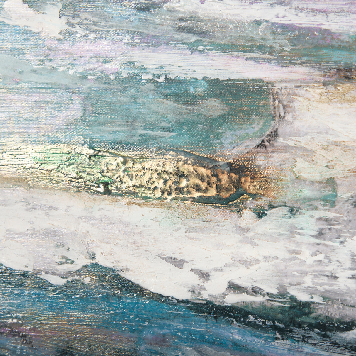 Sunshine Glare on The Waves I by Mercana Studio a Hand Embellished Textured Framed Canvas from Mercana - Luna Furniture