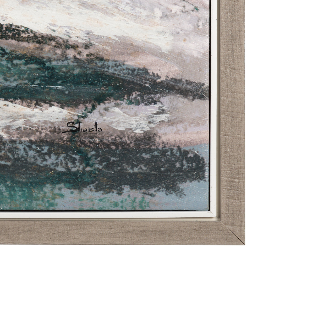 Sunshine Glare on The Waves II by Mercana Studio a Hand Embellished Textured Framed Canvas from Mercana - Luna Furniture