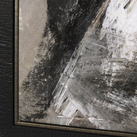 Bull by Mercana Studio a Hand Embellished Textured Framed Canvas from Mercana - Luna Furniture