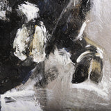 Bull by Mercana Studio a Hand Embellished Textured Framed Canvas from Mercana - Luna Furniture