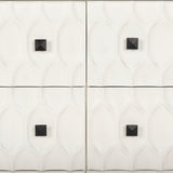 Savannah White Fir Veneer w/ Gray Metal 6-Drawer Sideboard from Mercana - Luna Furniture