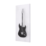 Guitar I by Mercana Studio a Hand Embellished Textured Canvas from Mercana - Luna Furniture