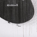 Guitar II by Mercana Studio a Hand Embellished Textured Canvas from Mercana - Luna Furniture