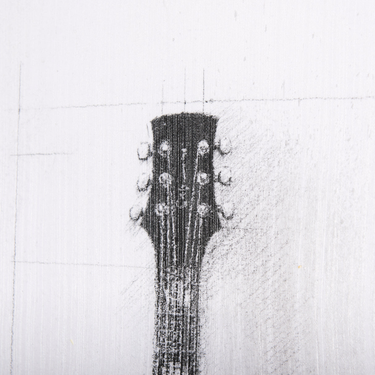 Guitar II by Mercana Studio a Hand Embellished Textured Canvas from Mercana - Luna Furniture
