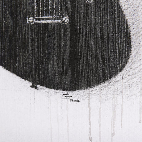 Guitar II by Mercana Studio a Hand Embellished Textured Canvas from Mercana - Luna Furniture