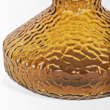 Jolene 11.8" Amber Waterglass Glass Vase from Mercana - Luna Furniture