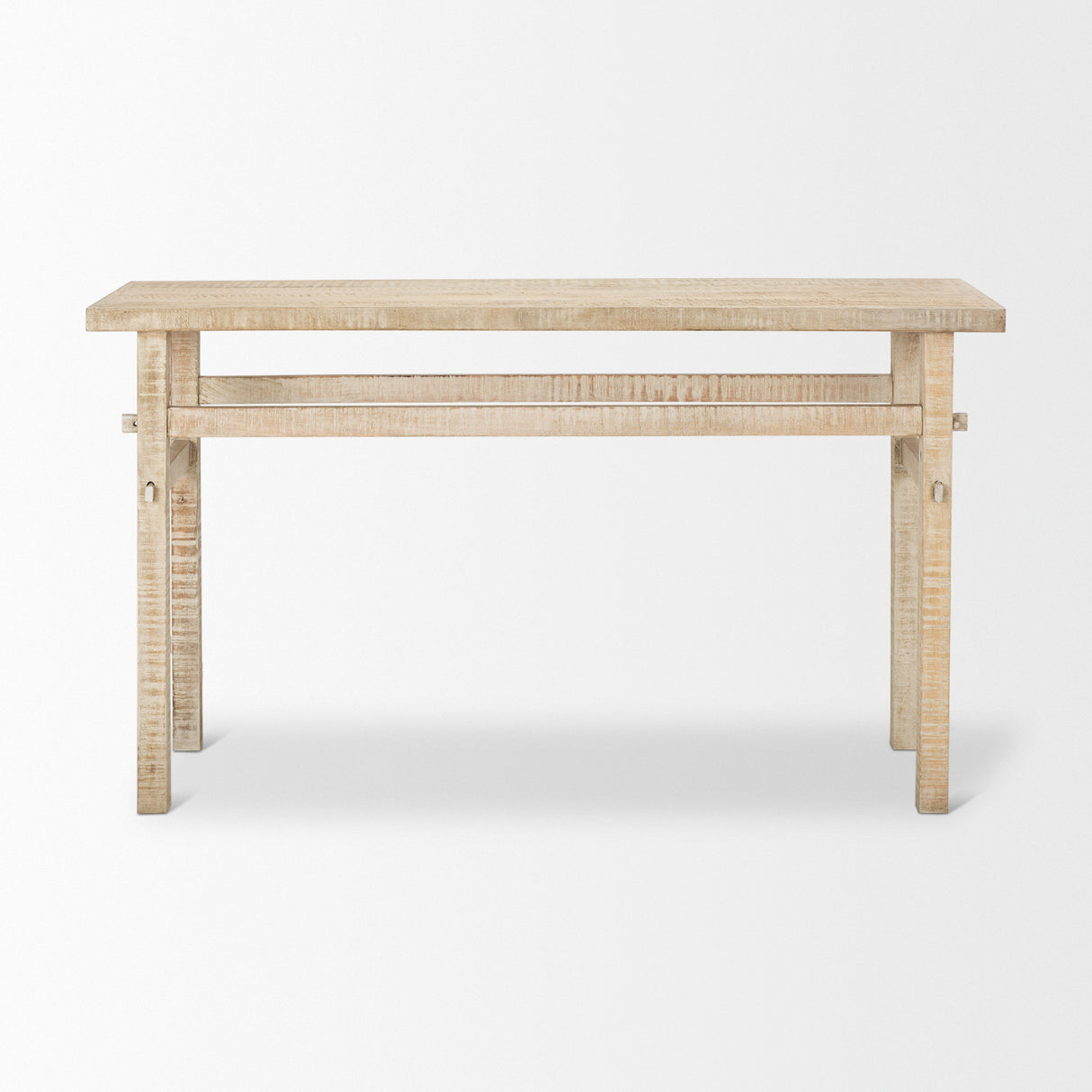 Rosie Small Blonde Wood Console Table from Mercana - Luna Furniture