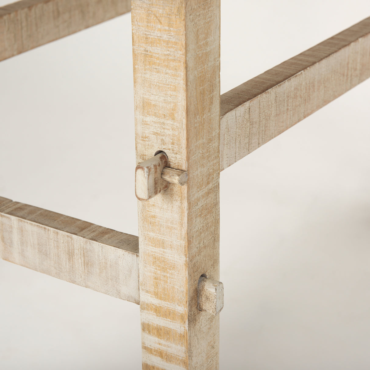 Rosie Small Blonde Wood Console Table from Mercana - Luna Furniture