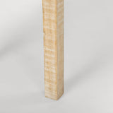 Rosie Small Blonde Wood Console Table from Mercana - Luna Furniture