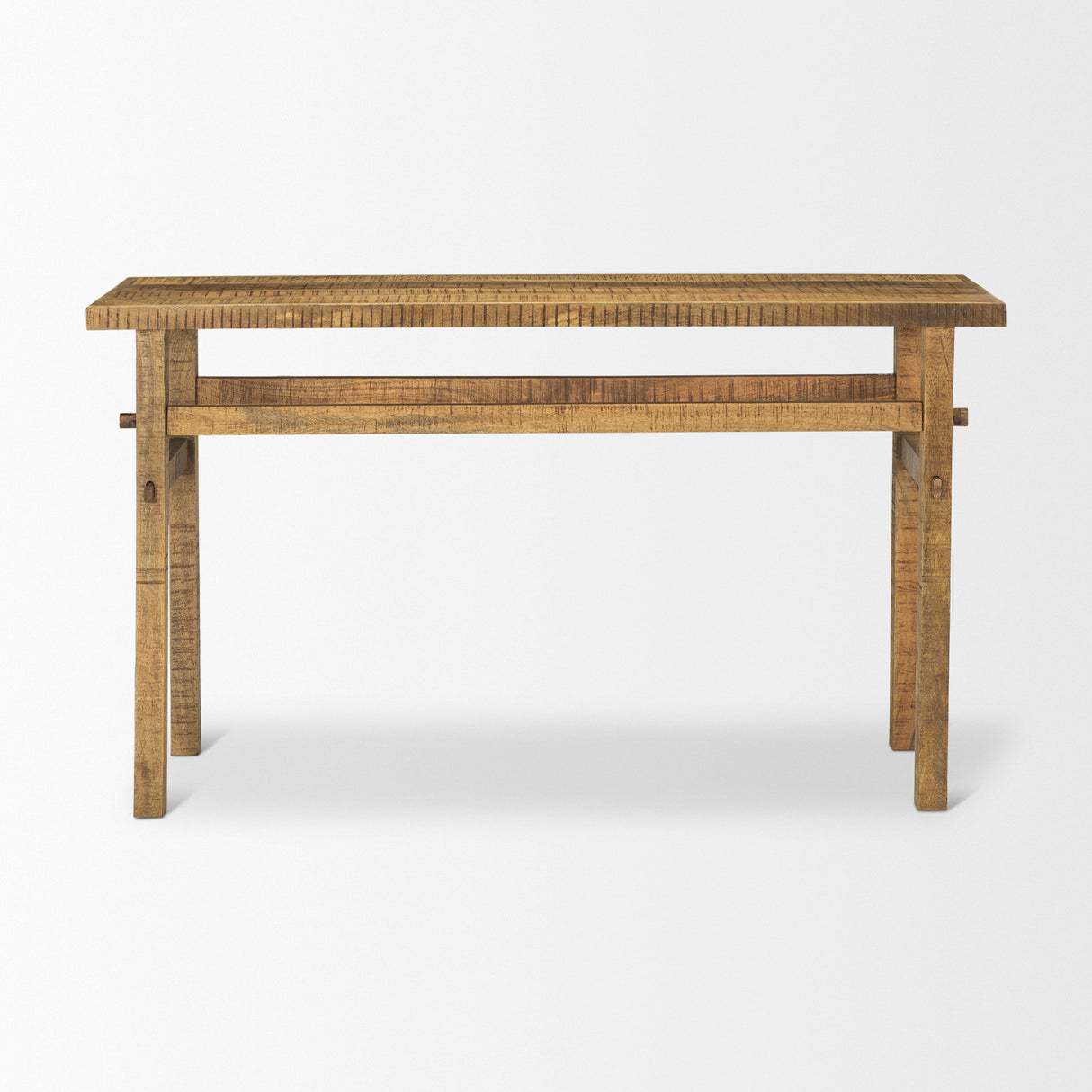 Rosie Small Brown Wood Console Table from Mercana - Luna Furniture