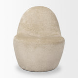 Beverly Beige Chenille Accent Chair from Mercana - Luna Furniture