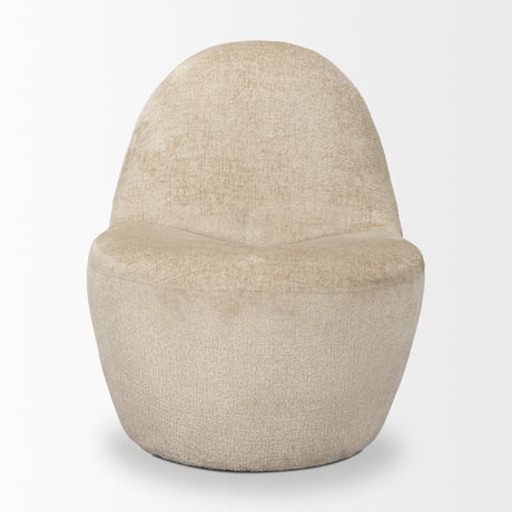 Beverly Beige Chenille Accent Chair from Mercana - Luna Furniture