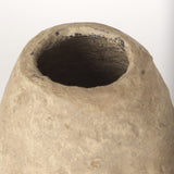Rundal Small Beige Paper Mache Vase from Mercana - Luna Furniture
