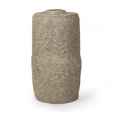 Rama Large Gray Paper Mache Floor Vase from Mercana - Luna Furniture