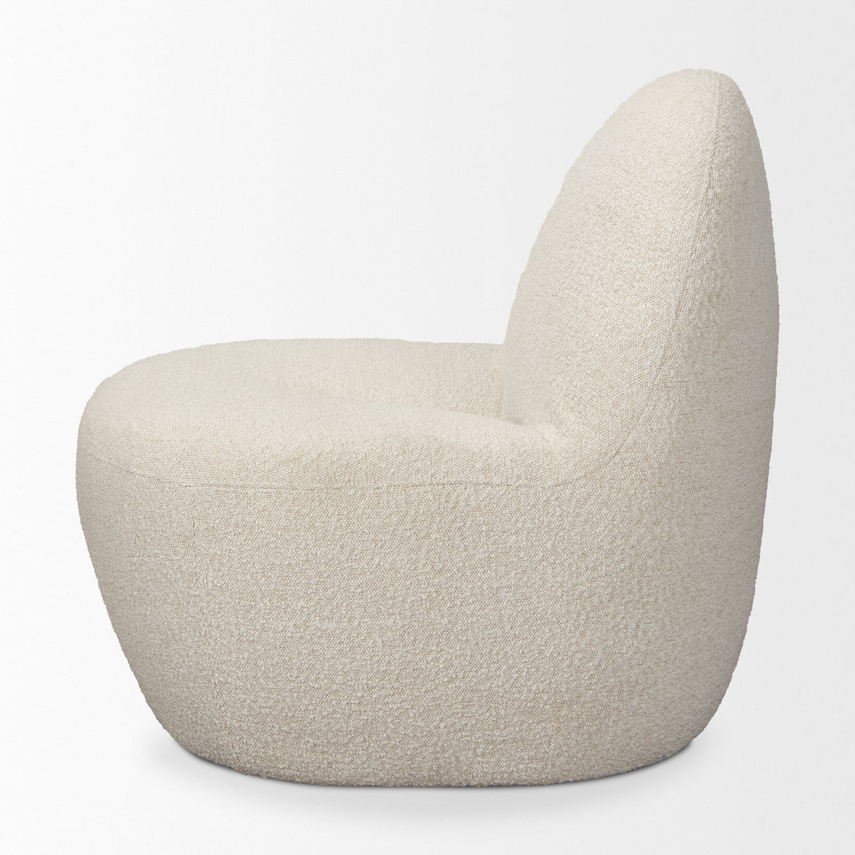Beverly Cream Boucle Accent Chair from Mercana - Luna Furniture