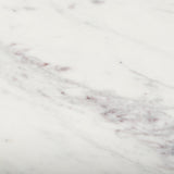 Amika White Marble Top Black Metal Base Kitchen Island from Mercana - Luna Furniture
