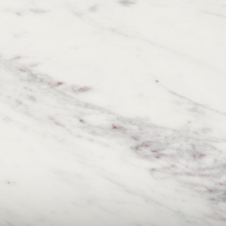 Amika White Marble Top Black Metal Base Console Table from Mercana - Luna Furniture