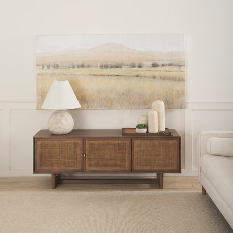 Knox Medium White-Wash Wood Decorative Object from Mercana - Luna Furniture