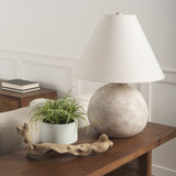 Mehdi Cream Ceramic Table Lamp from Mercana - Luna Furniture
