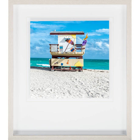 Miami Beach IV by Richard Silver a Framed Photo Art Print Matted under Glass from Mercana - Luna Furniture