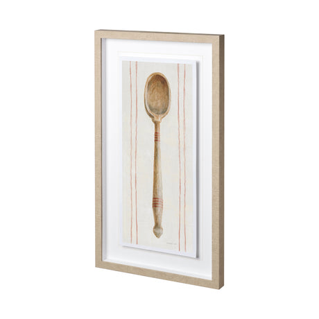 Floursack Kitchen III by Mercana Studio Hand Embellished Textured Framed Art Print Matted under Glas from Mercana - Luna Furniture