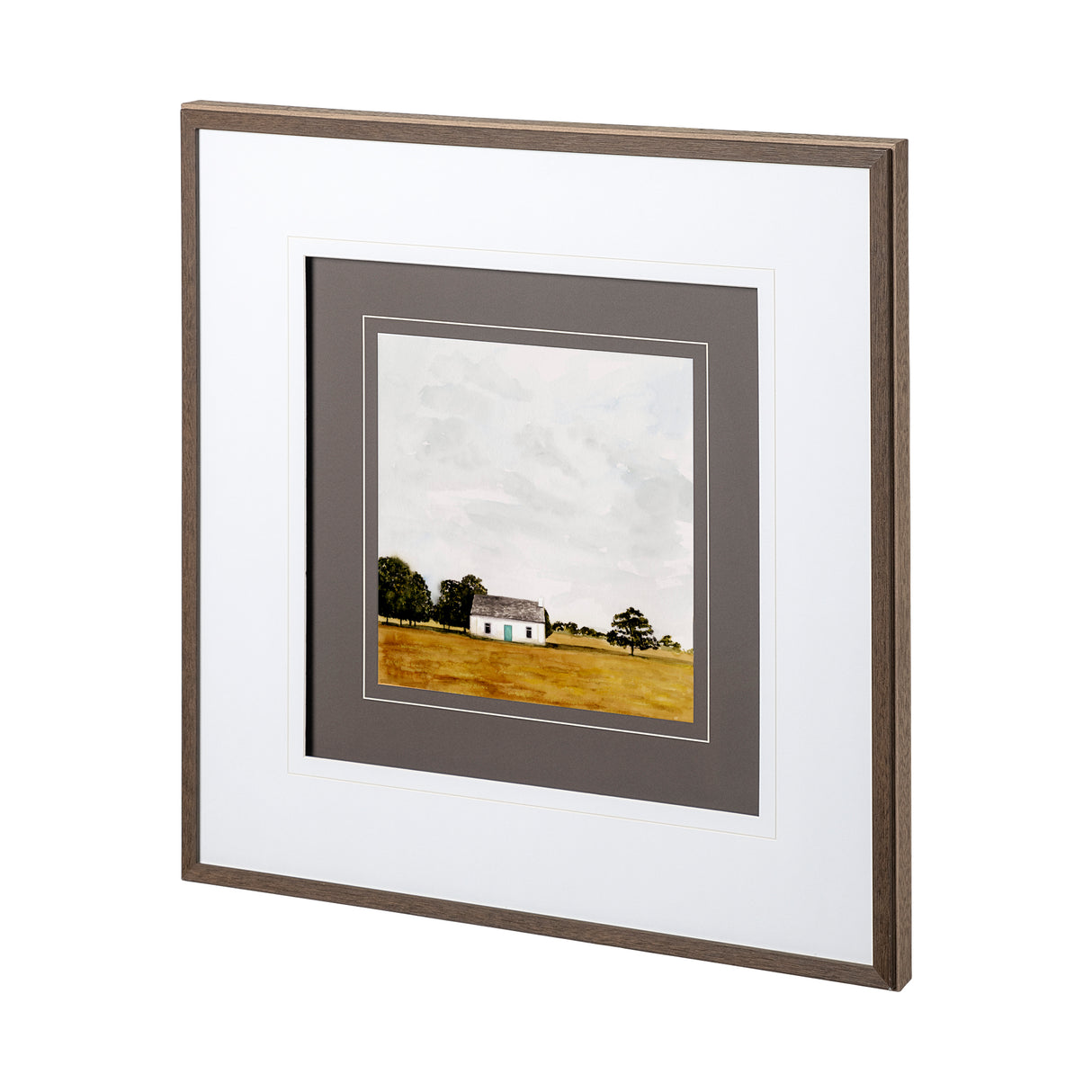 Late July II by Victoria Borges a Framed Art Print Matted under Glass from Mercana - Luna Furniture