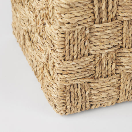 Hanalei Set of 2 Seagrass Boxes with Lids from Mercana - Luna Furniture