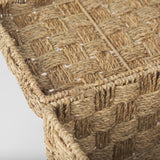 Hanalei Set of 2 Seagrass Boxes with Lids from Mercana - Luna Furniture
