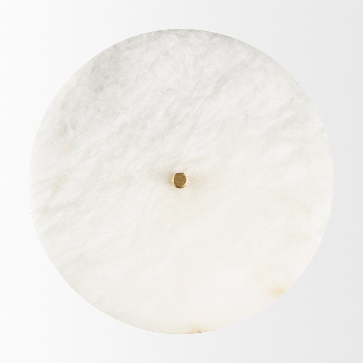Dolly Brushed Gold Metal w/ Alabaster Shade 4-Light Wall Sconce from Mercana - Luna Furniture